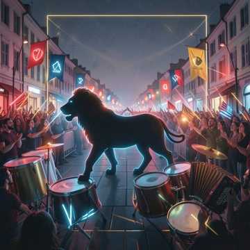 A dal borítója Ruge el León