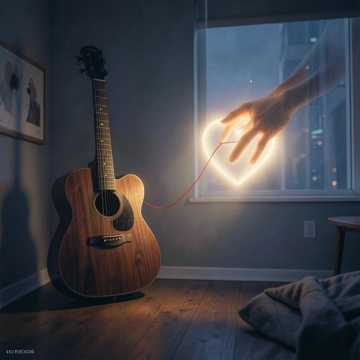Portada de la canción حضن غيري