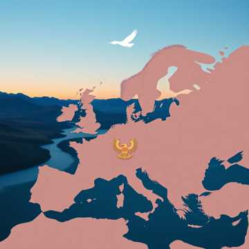 Cover av låten Európa közepében él egy áldott nép
