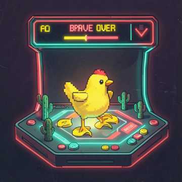 A dal borítója Game Over (Kurczaki Śpiewają)