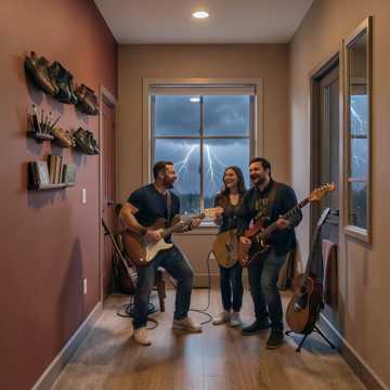 Cover of the song Négyen Egy Húrra