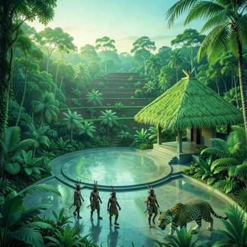 歌曲的封面Die letzte Kriegerin (Terra Preta) Teil 3 Peru music II