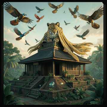 Capa da música Die letzte Kriegerin (Terra Preta) Teil 4 Peru music V