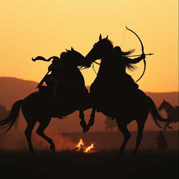 Couverture de la chanson Die letzte Kriegerin (Der Zweikampf) II