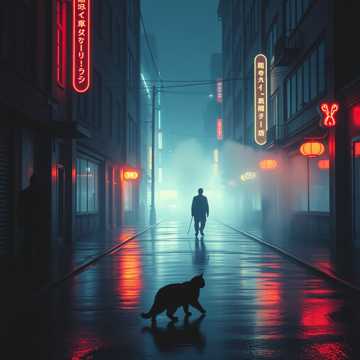 Bìa bài hát Dans les Rues de Minuit