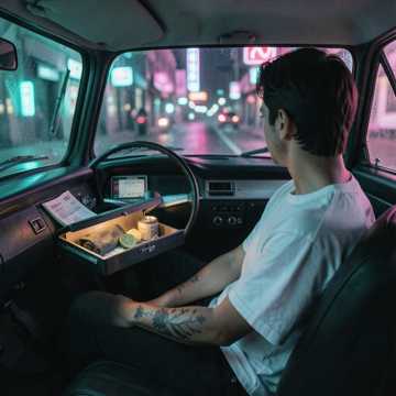 Capa da música Backseat Cipher