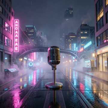 歌曲的封面Dwa Oblicza Nocy (Ultimate Italo-Synthwave Duet)