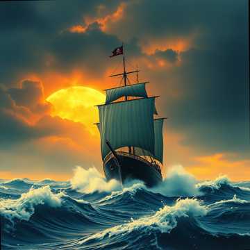 Cover of the song Пиратский шторм