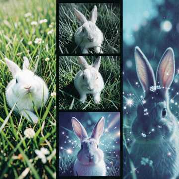 Cover av låten Bunny Hides His Ears