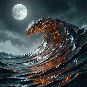 Cover av låten نار وبحر وموج