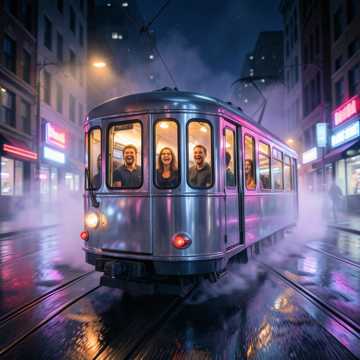 Cover van het nummer Саша, Дима, Паша едим в клуб