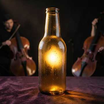 歌曲的封面She's my beer