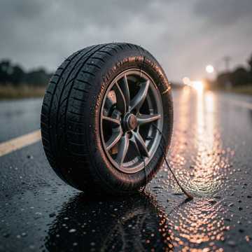 Couverture de la chanson Пробила колесо на счастье