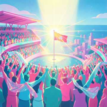 Portada de la canción Sotto il sole di Capraia (le regine in prima fila)