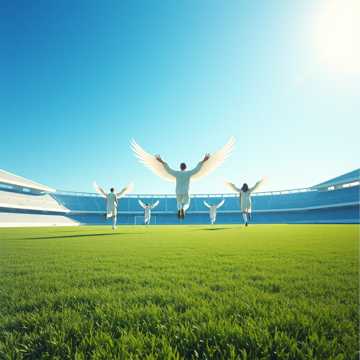 Cover des Liedes We're staying on the ball