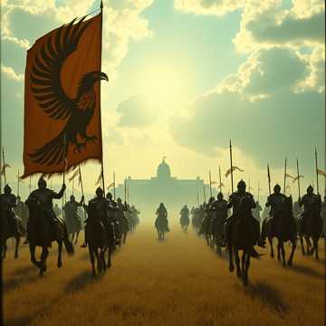 歌曲的封面Die letzte Kriegerin (Die Schlacht von Kampanien) Rock Oper