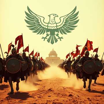 Cover des Liedes Die letzte Kriegerin (Die Schlacht von Kampanien) V