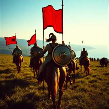 Cover of the song Die letzte Kriegerin (Die Schlacht von Kampanien) VII