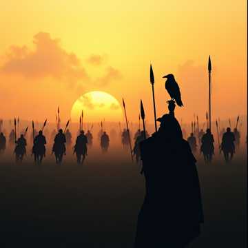 Cover des Liedes Die letzte Kriegerin (Die Schlacht von Kampanien) Flamenco III