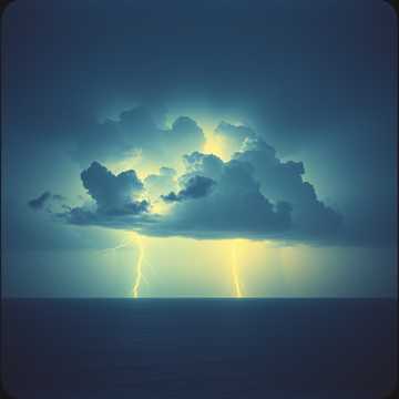 Cover of the song Thunder in Your Eyes