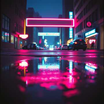 Cover des Liedes Neon Mirage