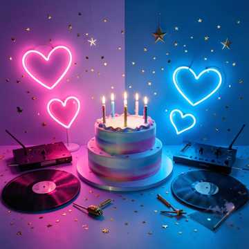 A dal borítója Funky Love Birthday 2