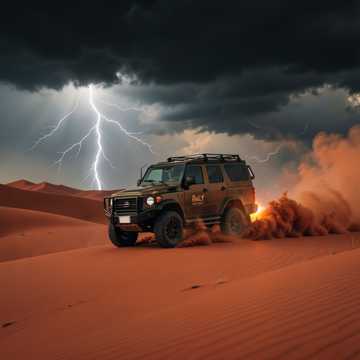 Bìa bài hát Dust And Thunder