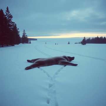 Capa da música Bearskin in Snow
