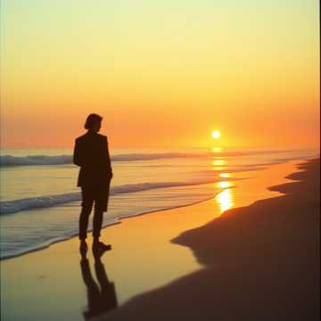 Cover av låten 해변에 번지는 금빛 소리