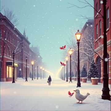 Cover des Liedes Снежинки - пушинки 24