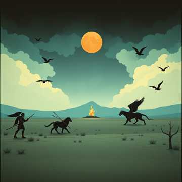 Кавер на песню Die letzte Kriegerin (Die Menschenfresser) X