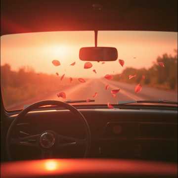 Cover van het nummer رشّة عطر وتضحك الدنيا والقلب يرقص من غير سبب ريحة ورد مع شوية شمس تفتح باب الفر