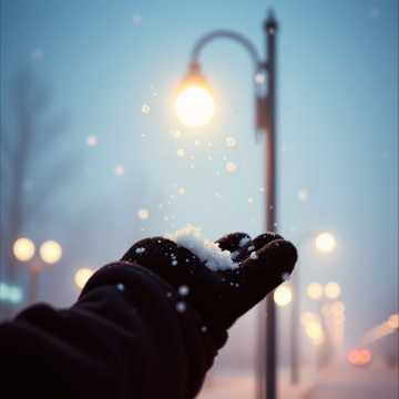 Cover av låten Снежинки