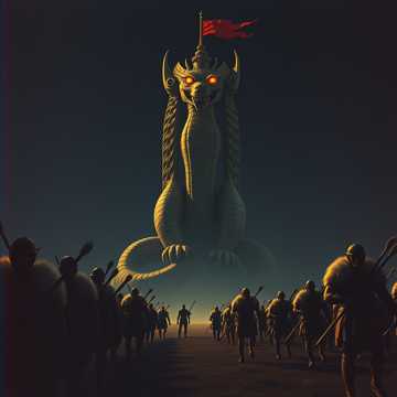 歌曲的封面Die letzte Kriegerin (Die Schlangengöttin)