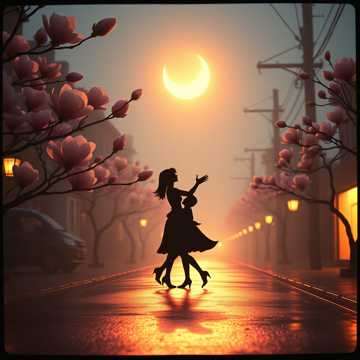 Cover of the song Bajo la luna