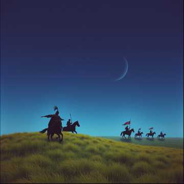 Portada de la canción Die letzte Kriegerin (Die Menschenfresser) III