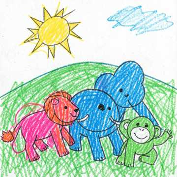 A dal borítója The Zoo Adventure Song