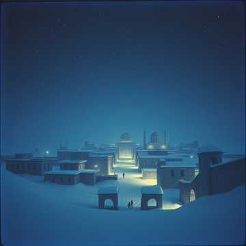 คัฟเวอร์เพลง Древний город накрыл снегопад