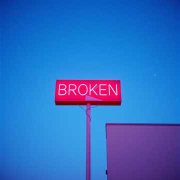 A dal borítója Shattered Neon Dreams