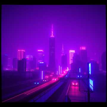 Portada de la canción Minsk neon night