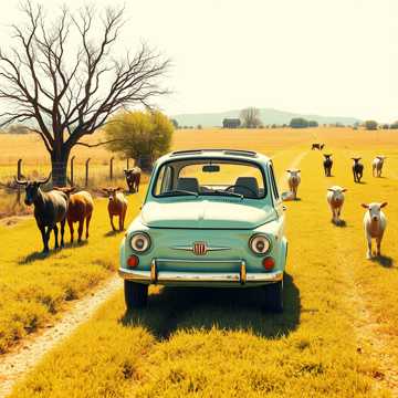 Cover of the song Fiat 500-as