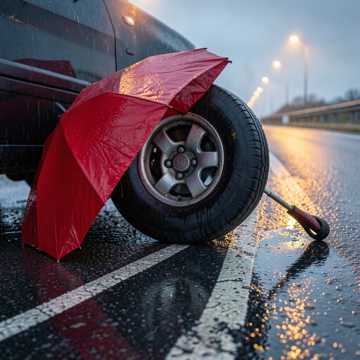 غلاف الاغنية ,Пробила колесо для счастья