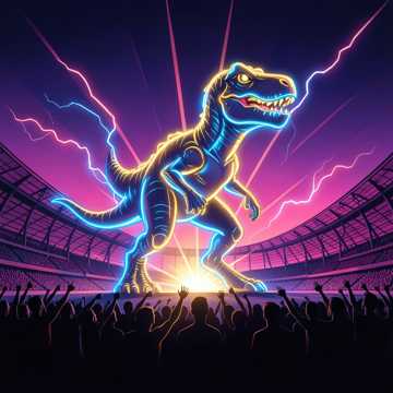 Capa da música Dinossauro Rei