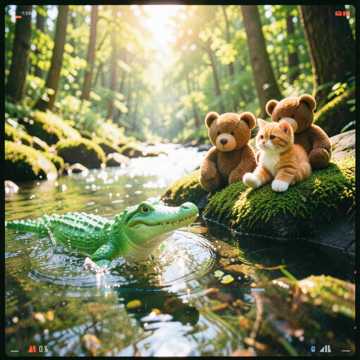 Cover av låten Alphabet Adventure