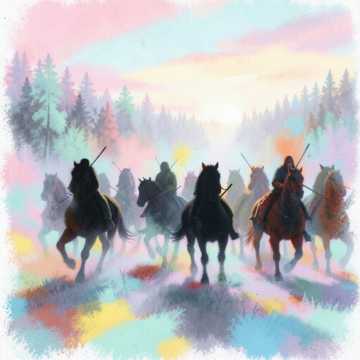 歌曲的封面Die letzte Kriegerin (Dschingis Khan) 30 Cantabra II