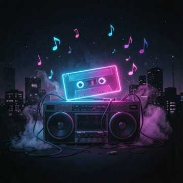Capa da música Dance music voando