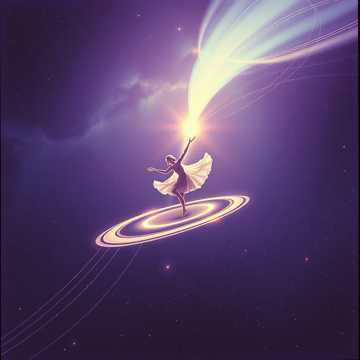 Cover of the song я ианцую на кольцах сатурна