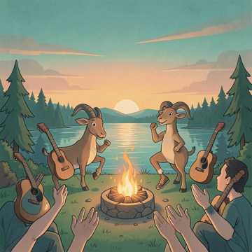 Cover van het nummer Leo en geitje