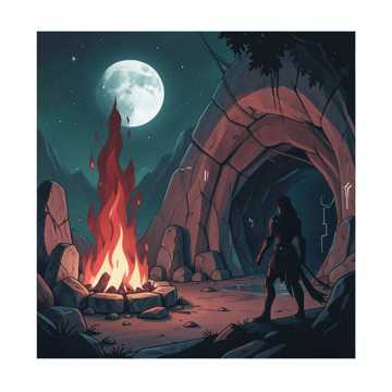 Portada de la canción Die letzte Kriegerin (Die Rote Dame von El Miron) Cantabra Rock II