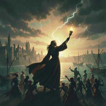 غلاف الاغنية Die letzte Kriegerin (Santander) Teil 8 Cantabra Rock V